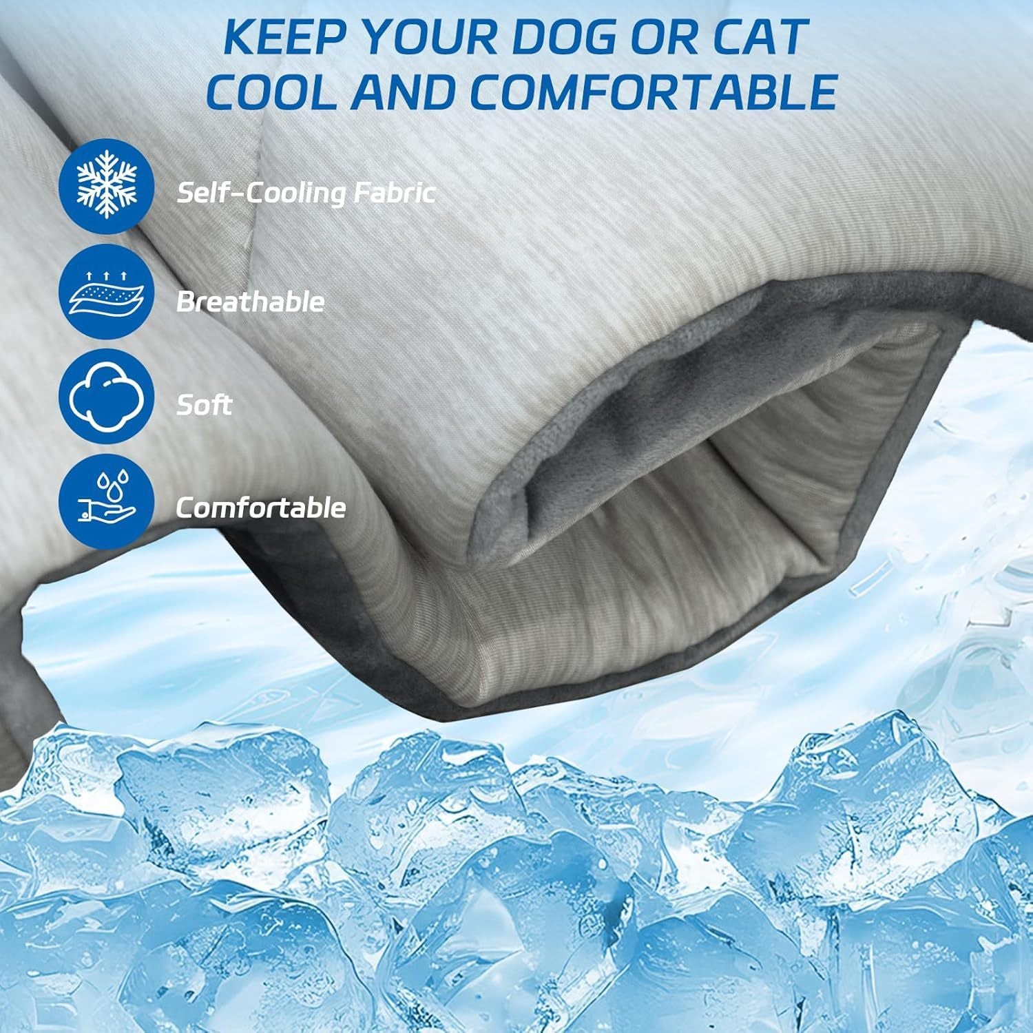 Pet Cooling Mat – Perfect Comfort on Hot Summer Days
