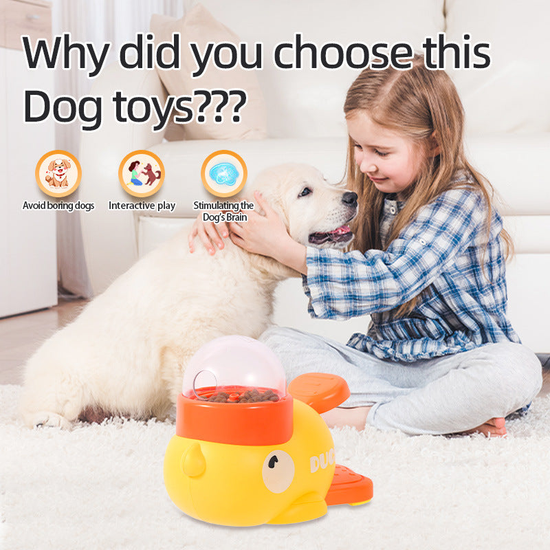 Duck Puzzle Feeder - Interactive Slow Feeding Toy for Dogs