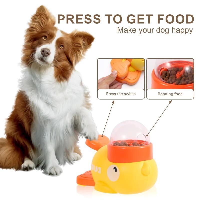 Duck Puzzle Feeder - Interactive Slow Feeding Toy for Dogs